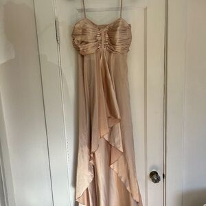 Golden formal dress
